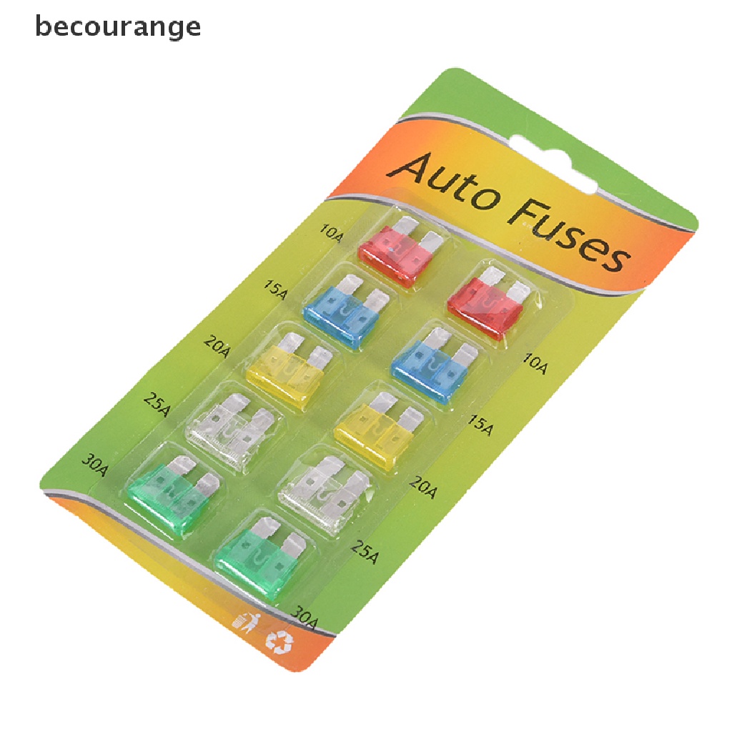 Bộ Cầu Chì Bằng Hợp Kim Kẽm 10-30A Cho Xe Hơi