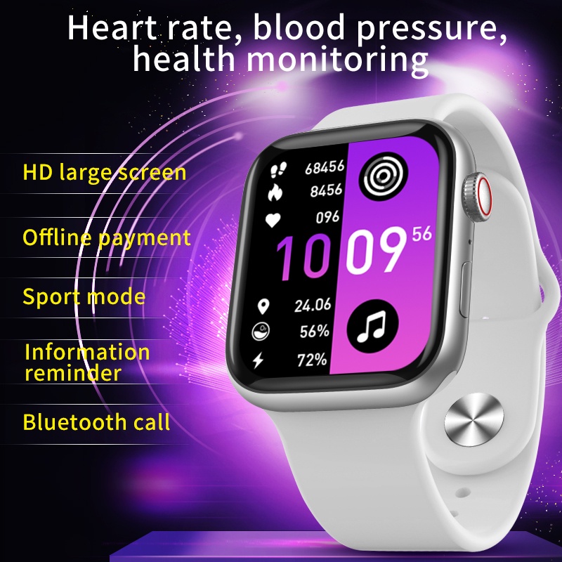 UTELITE IWO HW26+ Smartwatch 1.75inch Square Screen Bluetooth Call IP67 Waterproof Long Standby ECG Body Temperature Monitor Fitness Tracker