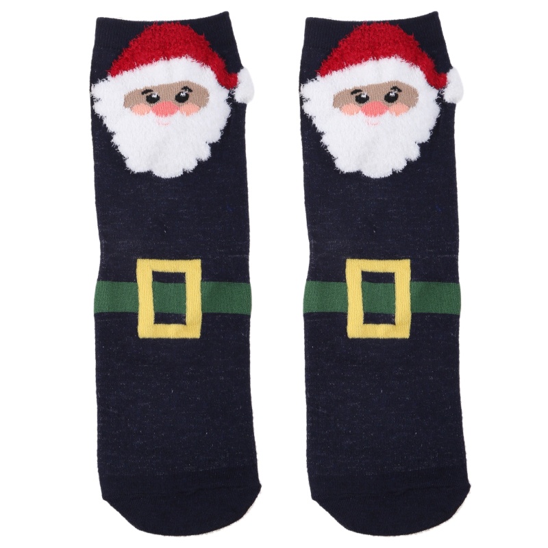 Youyo Vớ Cổ Cao Vừa In Họa Tiết Giáng Sinh 3D Vui Nhộn Phong Cách Nhật Bản Cho Nữ