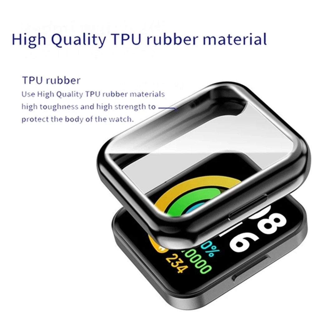 Vỏ Silicone TPU BảO Vệ Cho ĐồNg Hồ Redmi Watch 3 2 Lite Active / Poco Watch