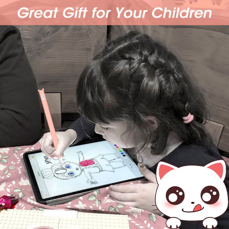 Vỏ Silicon Mềm Chống Trượt Cho Bút Chì 2nd Generation