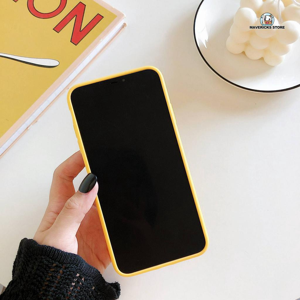Ốp silicon In Hình Quả Chuối Độc Đáo Cho Iphone 7 / 8 / X / Xr / Xs / 11 / 12 / Pro / Max / Plus
