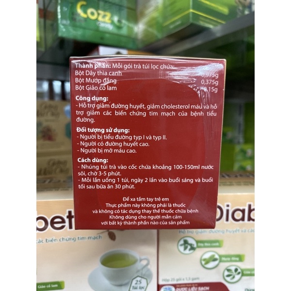 Trà diabetna nam dược