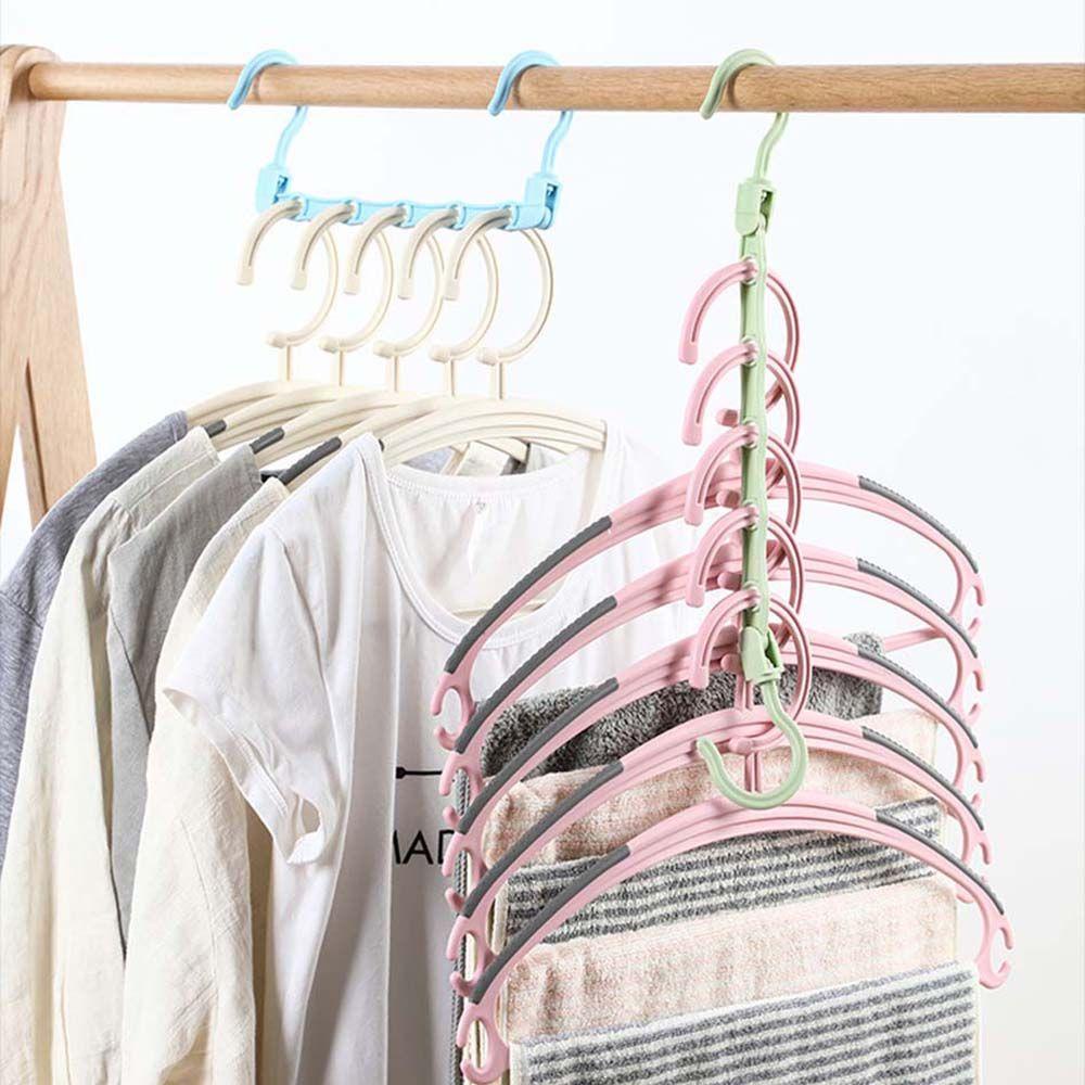 Móc Nhựa Treo Quần Áo Tiết Kiệm Diện Tích
