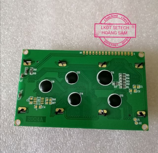 Màn hình LCD C2004A 5V xanh lá