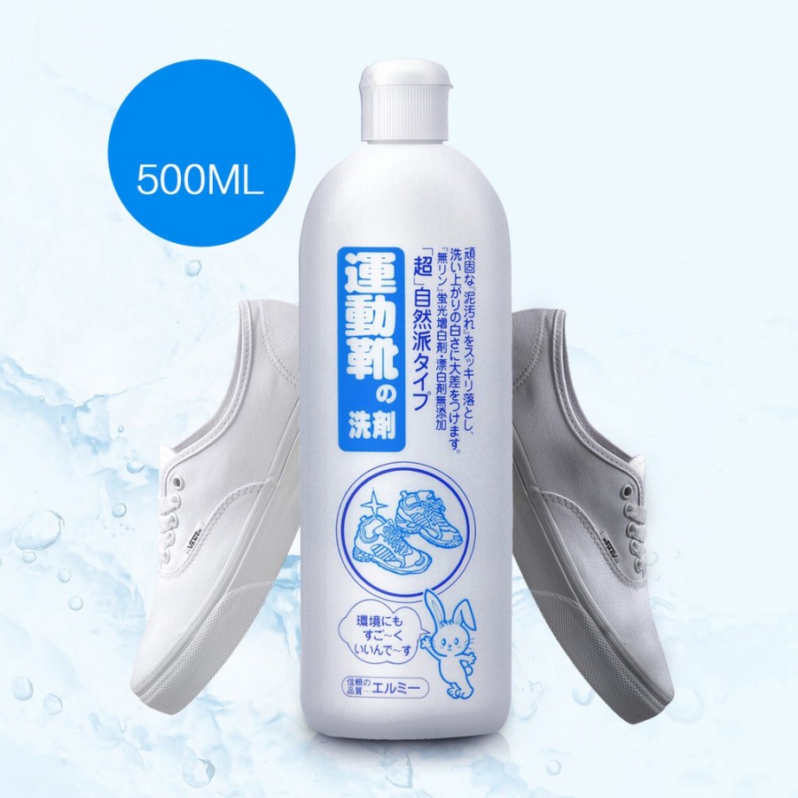 Nước giặt giày vải, nhựa, da tổng hợp cao cấp ELMIE Kose 500ml xuất xứ Nhật Bản