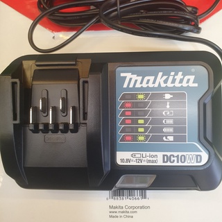 Sạc pin makita 12V max DC10WD (Chính hãng) máy khoan bin