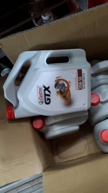 Dầu nhớt động cơ Castrol GTX 20W-50-4L