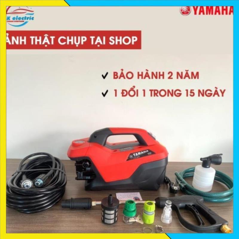 Máy rửa xe mini, Máy xịt rửa cao áp YAMAHA 2800W HA889 - Có áp chống giật - Chống cháy [BH 24 Tháng]