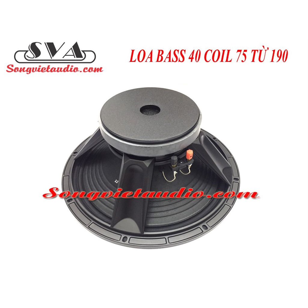 LOA BASS 40 TỪ 190 COIL 75 MARTIN - 1 CẶP