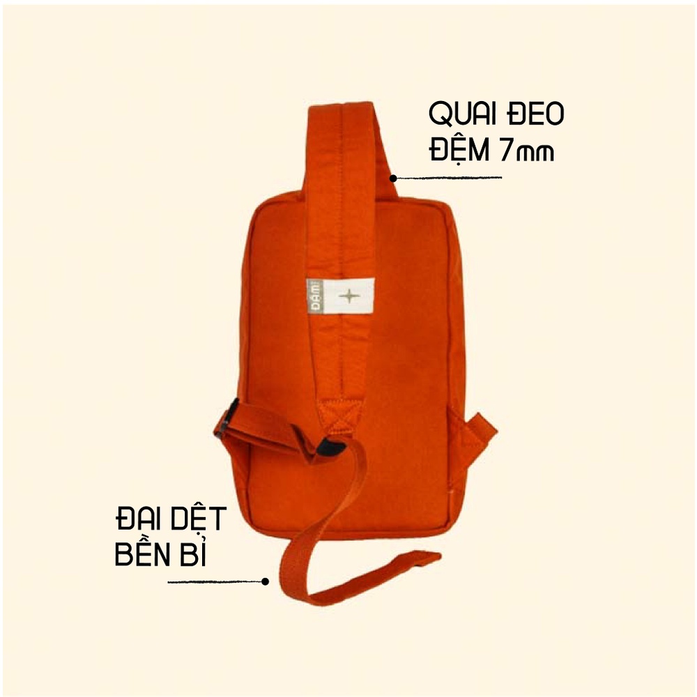 Túi đeo chéo ĐẬM BNS - XÍU LIGHT (4 màu)