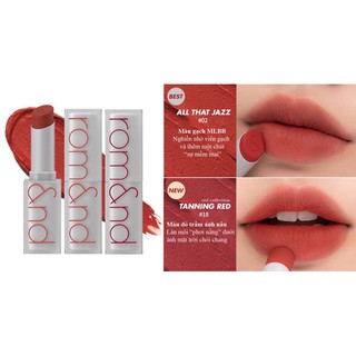 Son Thỏi Lì Romand Zero Matte Lipstick