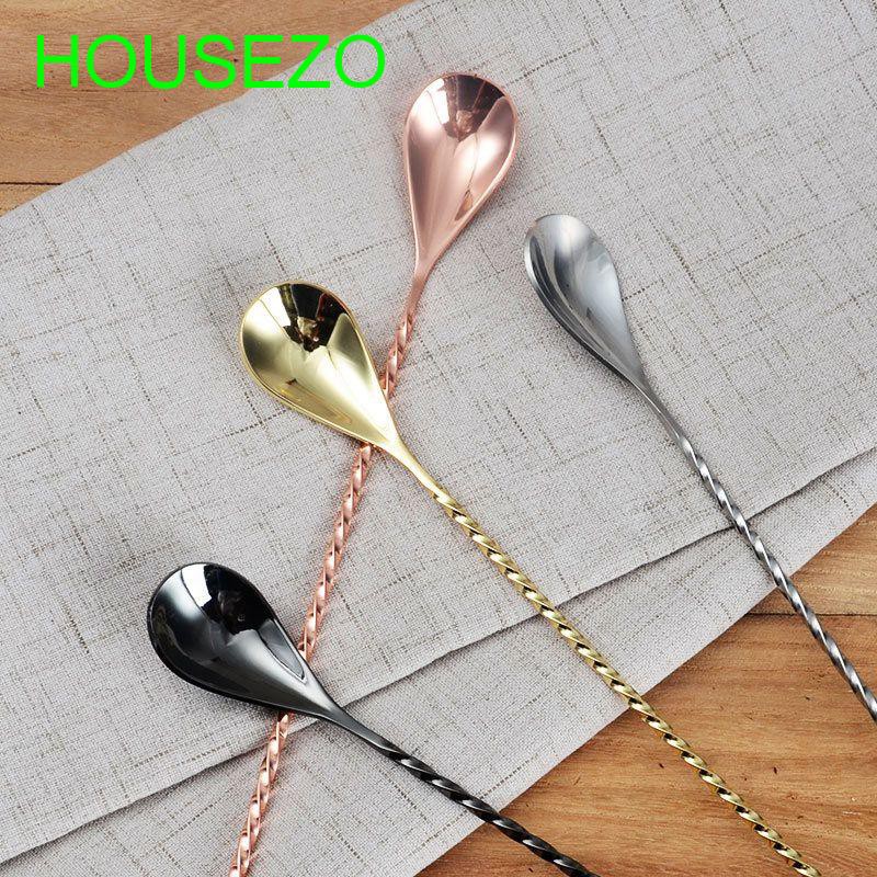 Mixing Bright Stainless Steel Spoon Spoons