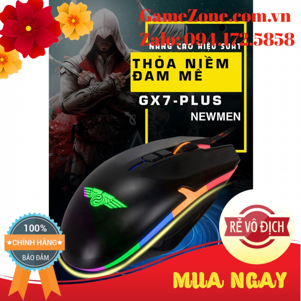 Chuột máy tính - Mouse Newmen GX7 Plus