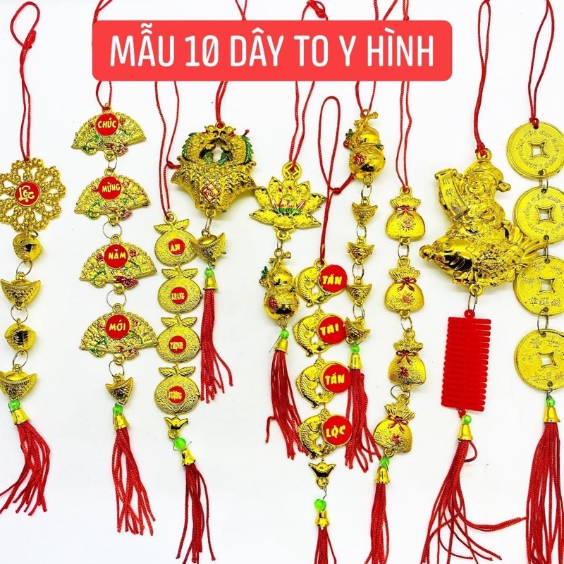 COMBO 10 liễn y hình (loại to đẹp)