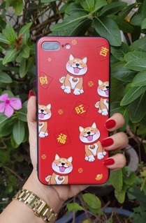 Ốp lưng chó phát tài cho điện thoại