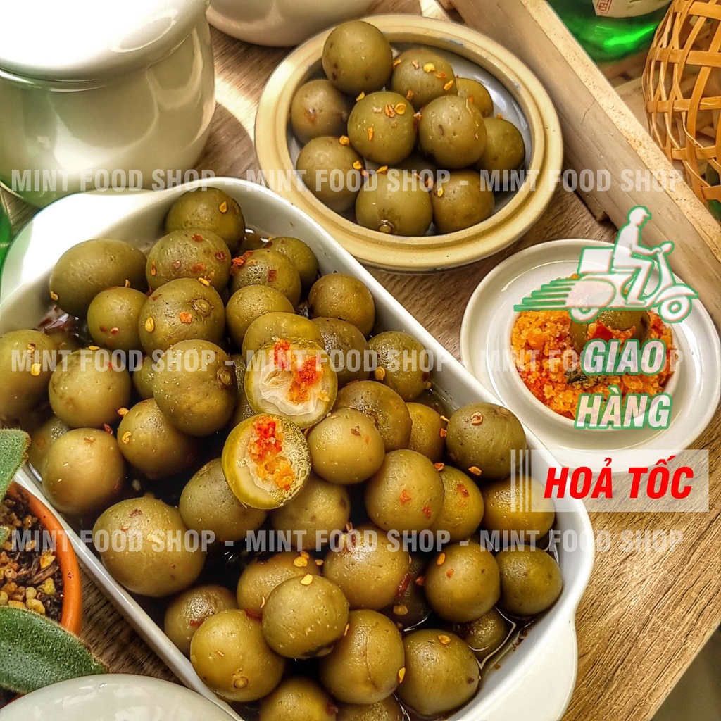 Ô Mai Sấu Bao Tử Giòn Cay - Lon 500gr