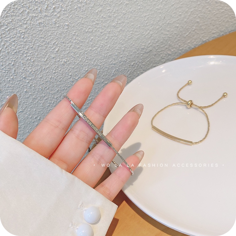 Vòng đeo tay thời trang Hàn Quốc thanh lịch cho nữ
