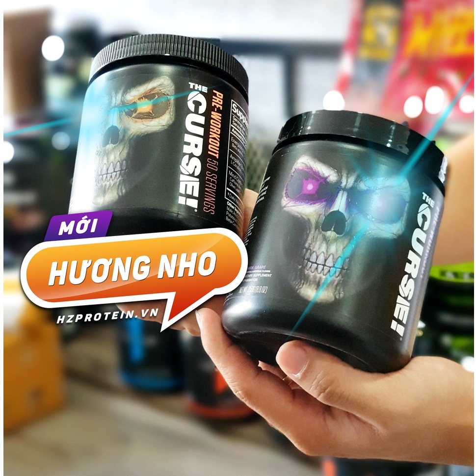 THE CURSE - TĂNG SỨC MẠNH PRE WORKOUT SIÊU TIẾT KIỆM (50 LẦN DÙNG)