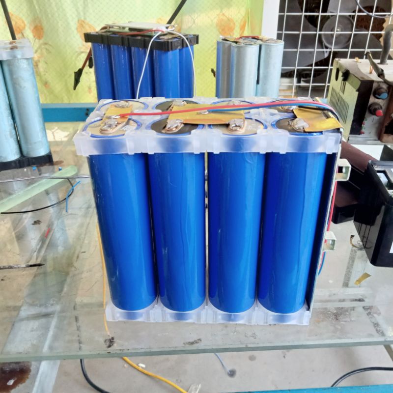 Bình pin lithium 12.8v 30ah bms phiên bản tản nhiệt nhôm 150a