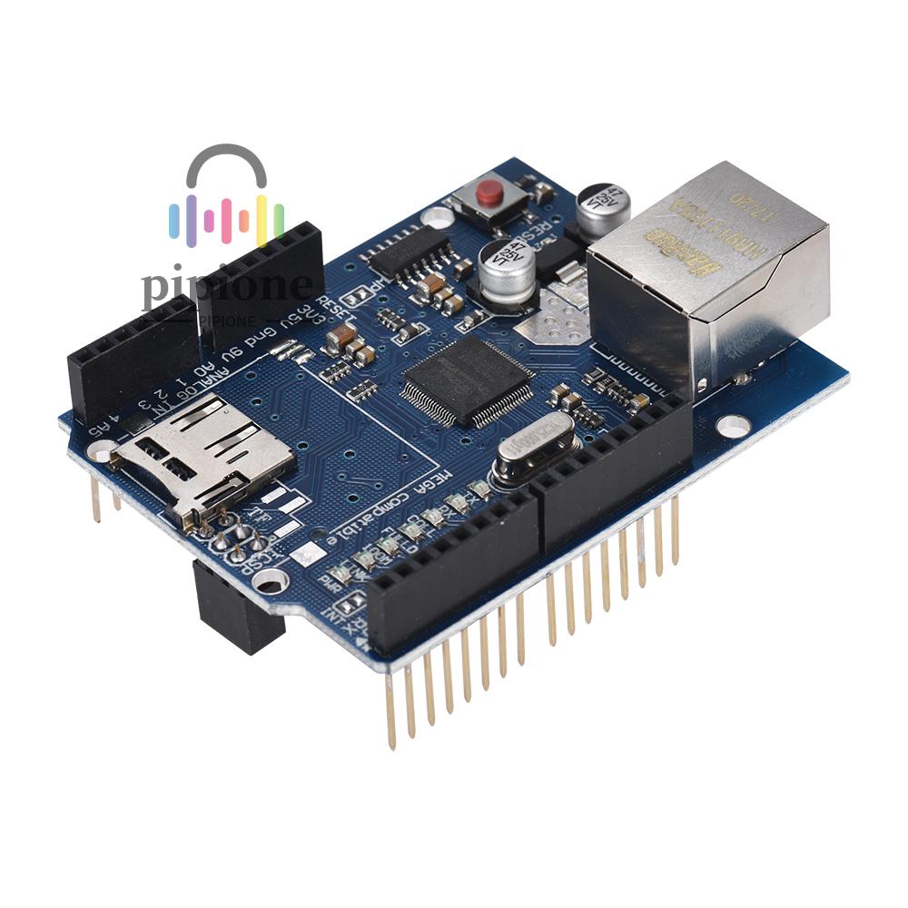 Bảng Mạch Mở Rộng Xw5100 Uno Ethernet Shield Với Khe Thẻ Micro Sd Cho Arduino