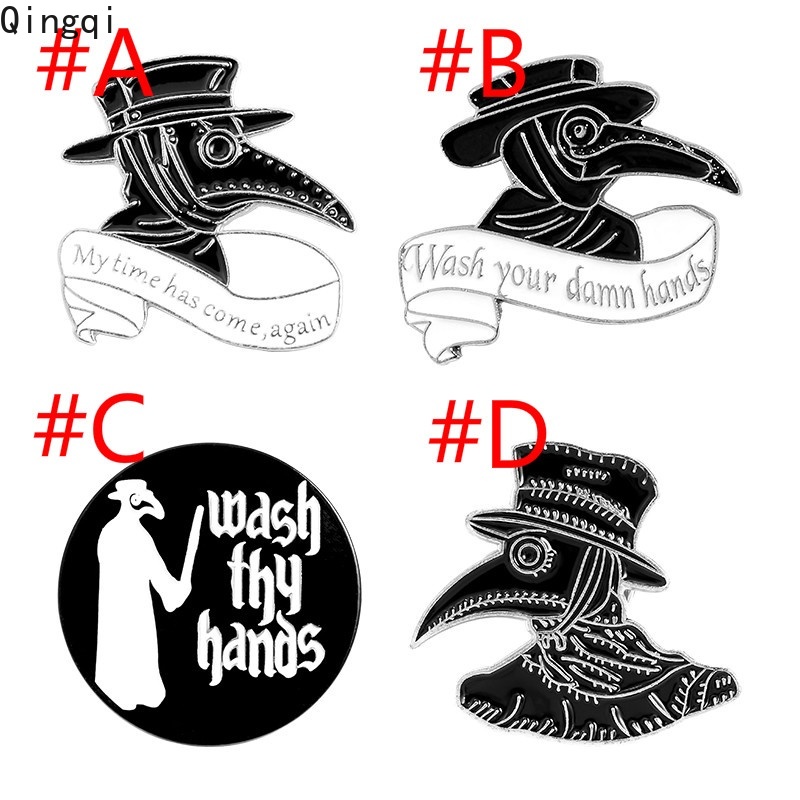 Ghim cài áo Miss Zoe chủ đề dịch bệnh nhiều mẫu tùy chọn