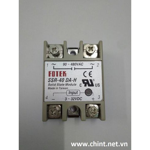 Rơle bán dẫn Fotek SSR-40 DA-H