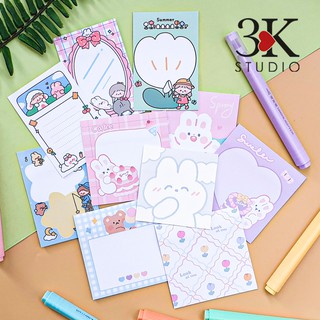 Set trộn 10 mẫu - 100 tờ giấy note