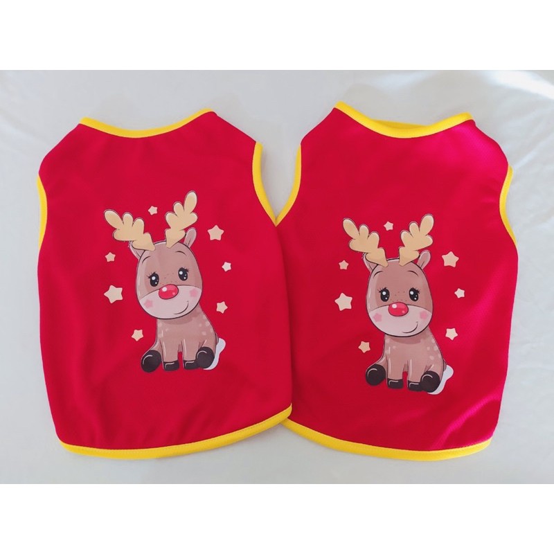 ÁO THÚ CƯNG NOEL HƯƠU SAO SIÊU XINH GIÁ RẺ ĐỒNG GIÁ XXS ĐẾN L
