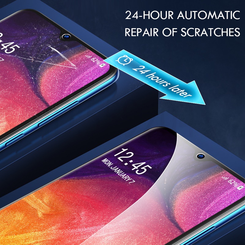 Bộ 2 Miếng Dán Hydrogel Mềm Bảo Vệ Màn Hình Samsung A72 A52S A52 A32 A12 A13 A23 A33 A53 A73 A51 A71 A31 A21S A11 A20S A10 A20 A30S A50 A70 A7 2018