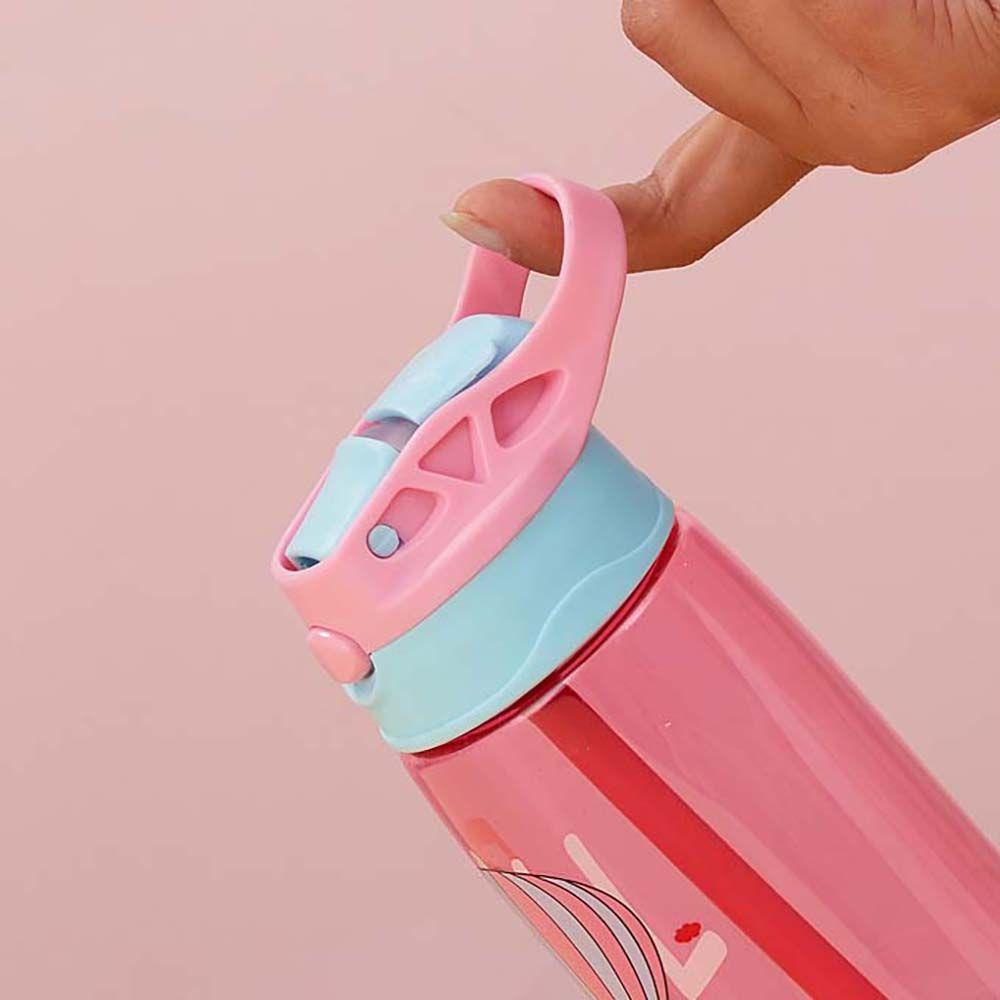 Bình Nước Có Ống Hút Chống Tràn Thời Trang Cho Bé