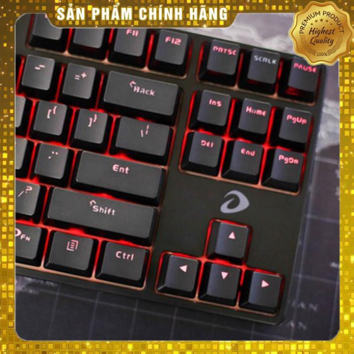 Bàn phím cơ TKL DareU EK87 -  87 cap, Red/ Brown/ Blue Switch, CHÍNH HÃNG BẢO HÀNH 24 THÁNG
