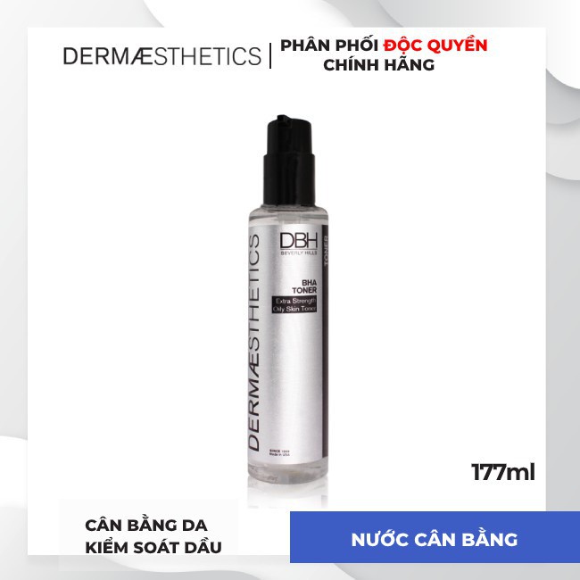 Nước Cân Bằng Cho Da Dầu Mụn DBH BHA Toner