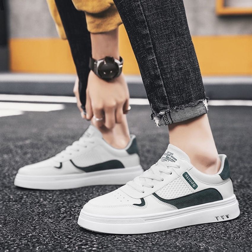 Giày Nam Jordan Tôn Dáng Thời Trang Phong cách Hàn Quốc Trống Thấm Nước Thoáng Khí Êm Chân ZHIPO-18