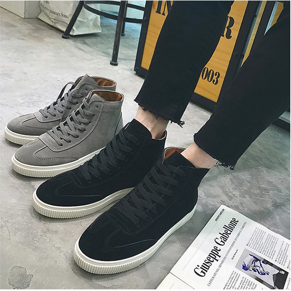 Giày cao cổ nam G509 - Đen | BigBuy360 - bigbuy360.vn