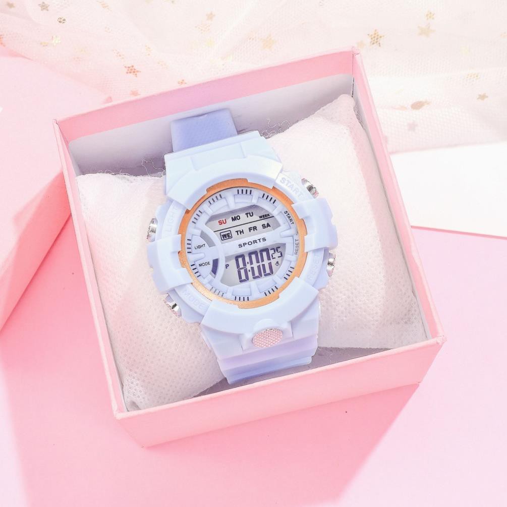 Đồng hồ điện tử nam nữ SPORT  kiểu dáng thể thao, đầy đủ chức năng, chống nước tốt ( Mã: DT2CC ) | BigBuy360 - bigbuy360.vn