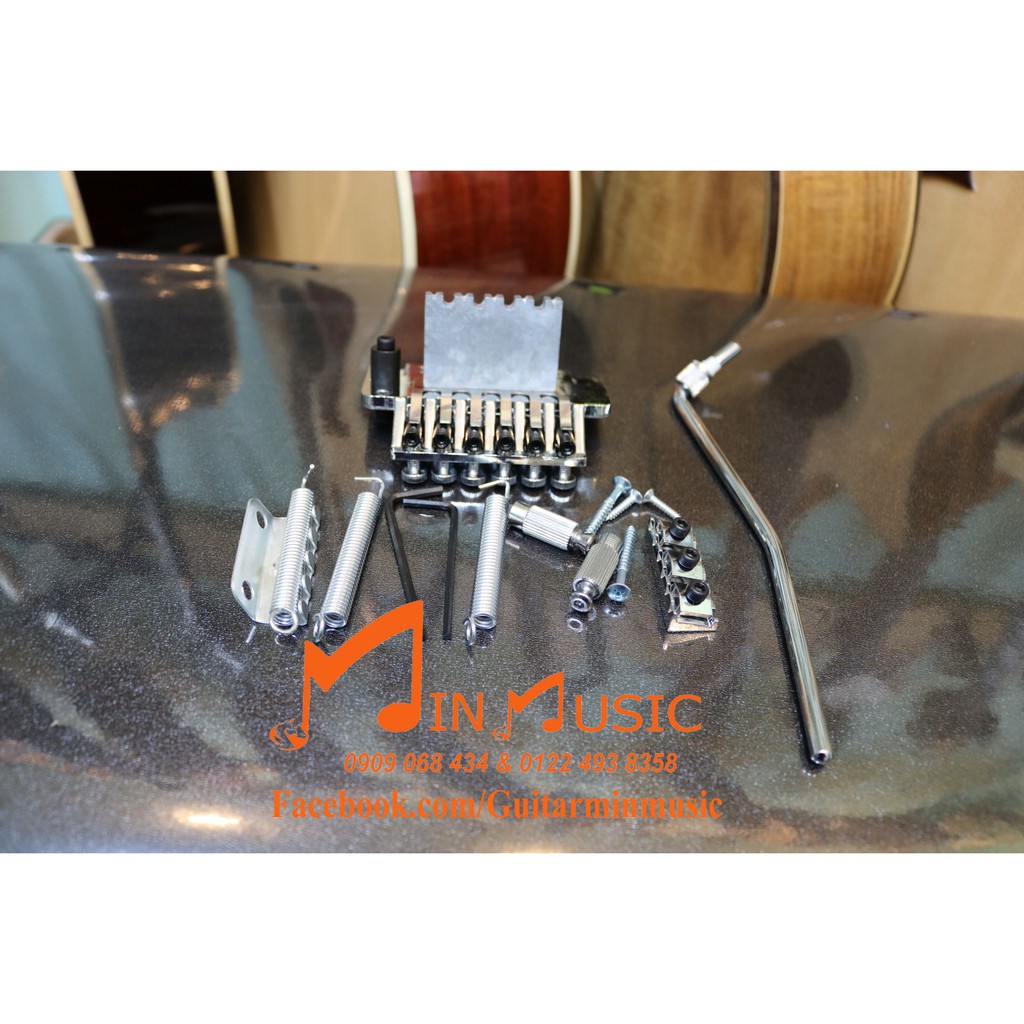 Bộ Nhún 2 Chiều Cho Guitar Electric /Guitar Double Locking Tremolo Bridge