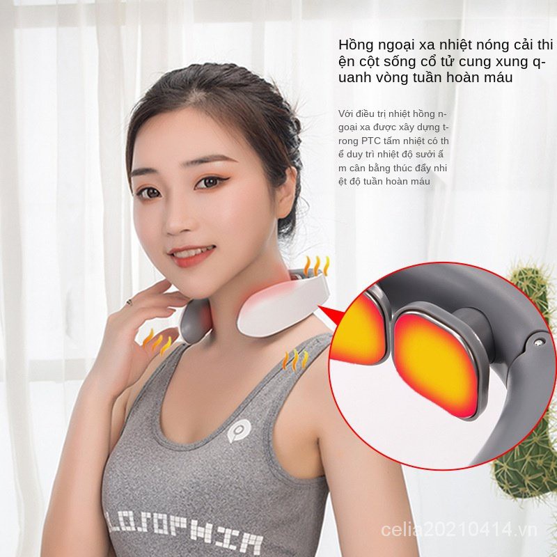 New Cervical Spine Massage Instrument Neck Shoulder Neck Cervical Spine Kneading Neck Massager Intelligent Electric Neck and Shoulder Massage Device Neck Massager