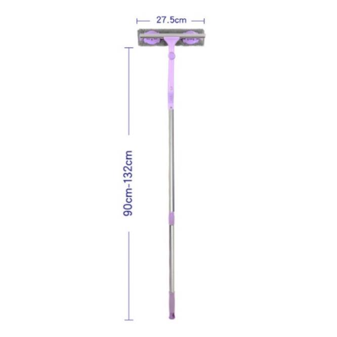 Cây lau kính đa năng thiết kế xoay 360 độ- dụng cụ lau kiếng vệ sinh nhà cửa