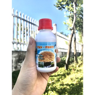 MEN Ủ PHÂN CÁ, BÁNH DẦU - TKS-PROTI Chai 100ml