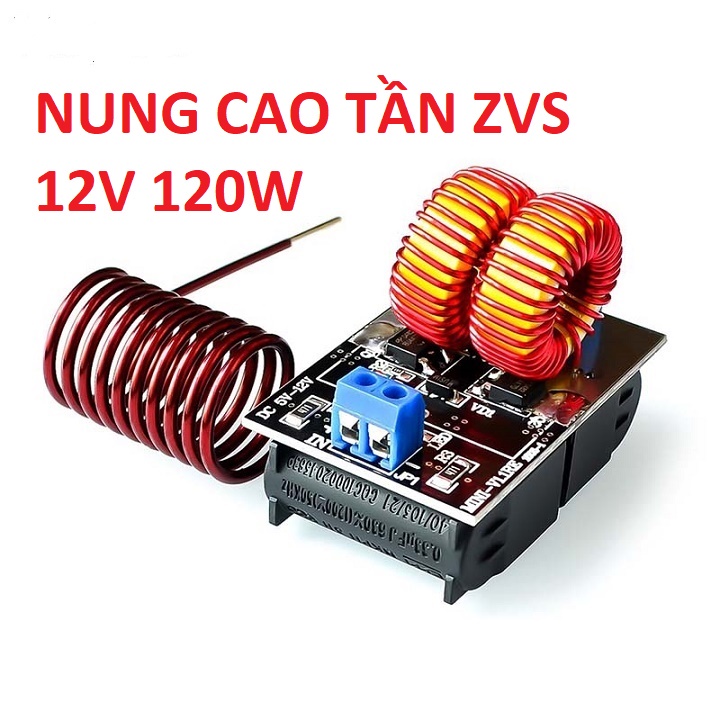 Mạch Nung Cao Tần ZVS Mini 120W 5V-12V DC