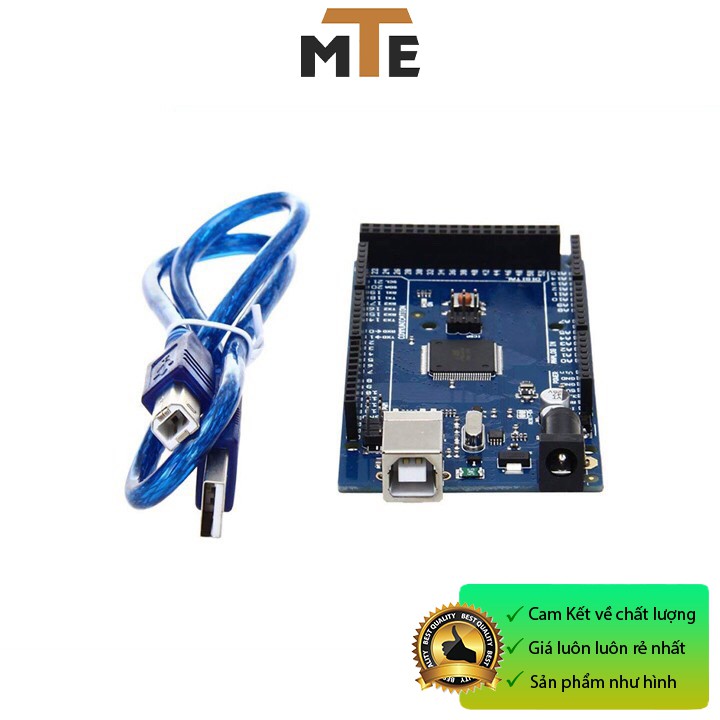 Mạch arduino mega 2560 R3 armega16U2 (board phát triển) Kèm cáp