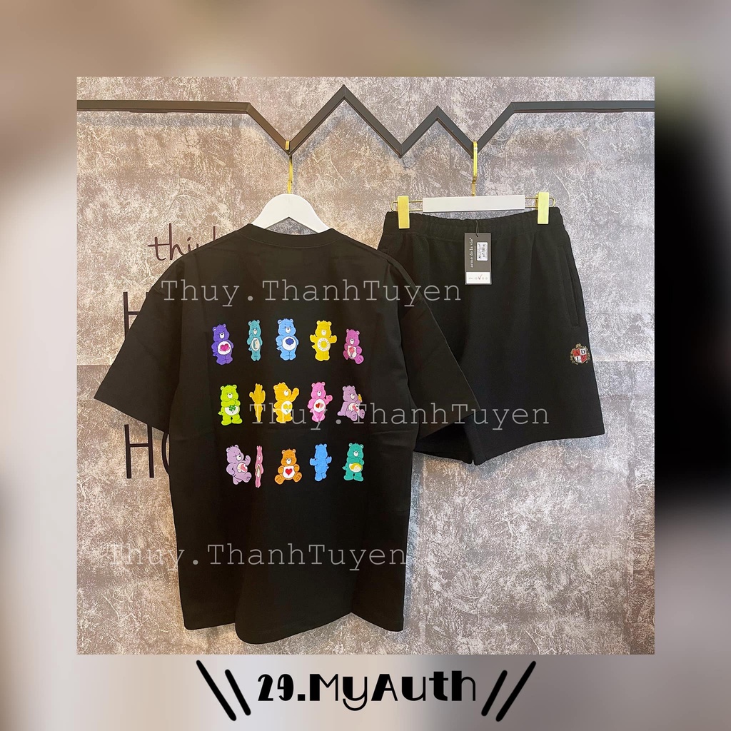 Áo thun ADLV  CARE BEAR BLACK