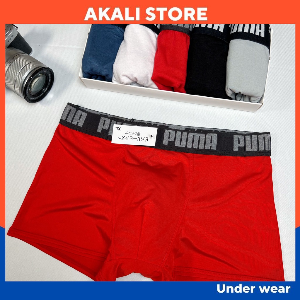 Quần lót nam thun lạnh, Quần sịp nam đùi cotton co dãn 4 chiều - AKALI