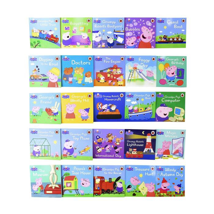 Peppa Pig nhập 50 quyển (50q nhập khẩu)