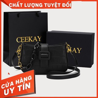 túi xách nữ đeo chéo kẹp nách xách cầm tay dự tiệc đẹp tote công sở cao cấp chính hãng sang trọng giá rẻ mới CEEKAY