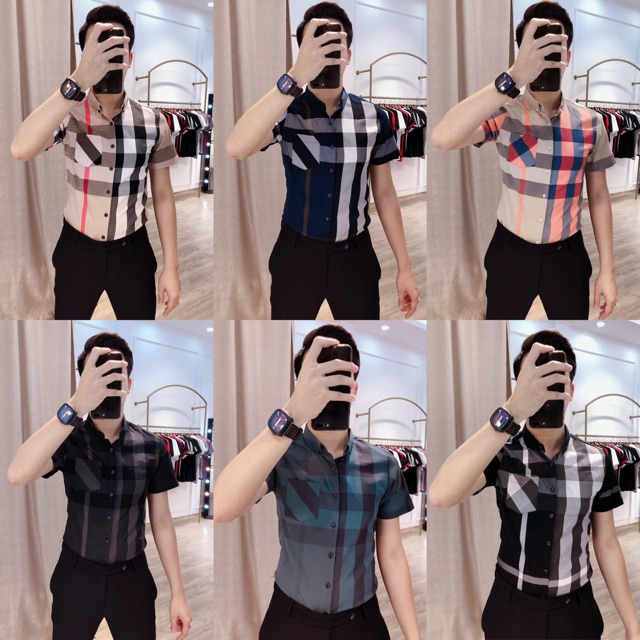 ( Đẹp vô đối ) Sơ mi bbr 2019 , hàng đúng như ảnh ( ảnh do shop tự chụp )