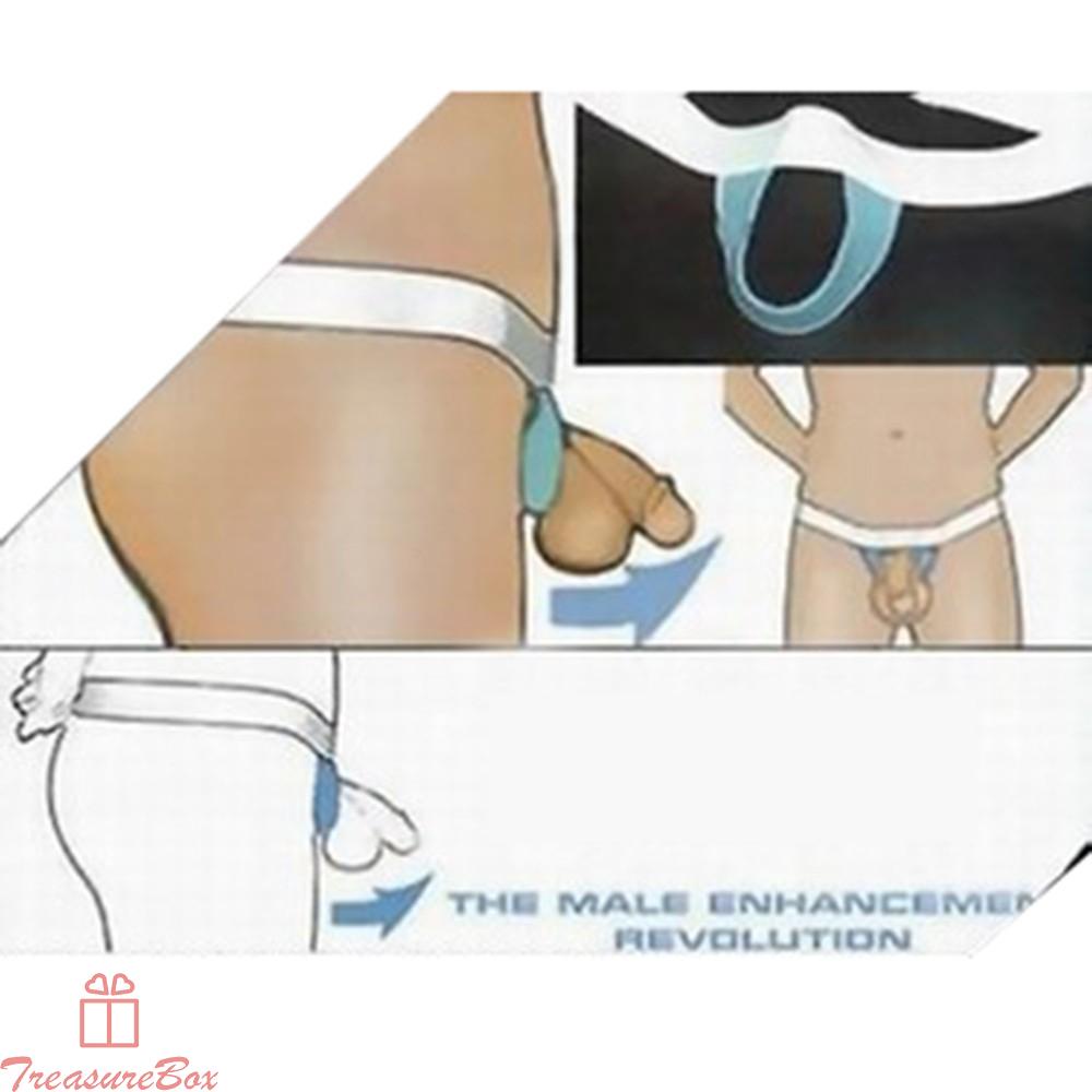 Men Lingerie Backless Cock Sock Sling-Ring Bikini Brief G-string Thong Underwear