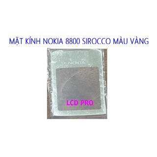 Mặt kính nokia 8800 sirocco màu vàng