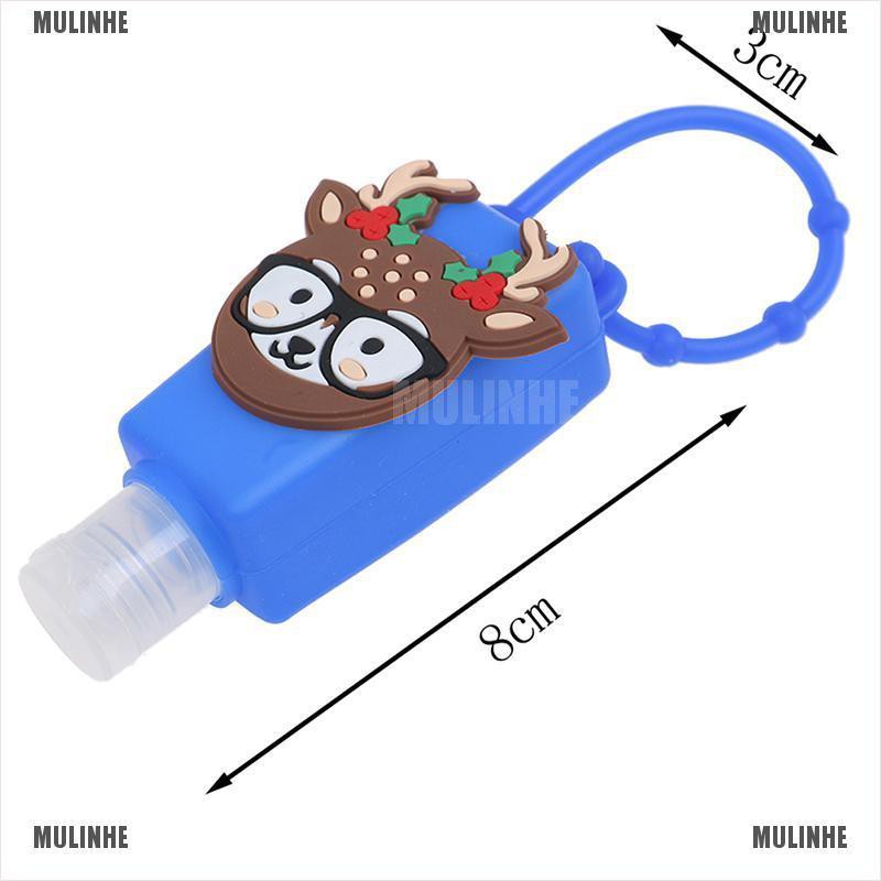 Bình Đựng Nước Rửa Tay Bằng Silicon Kháng Khuẩn Họa Tiết Hoạt Hình Cho Bé